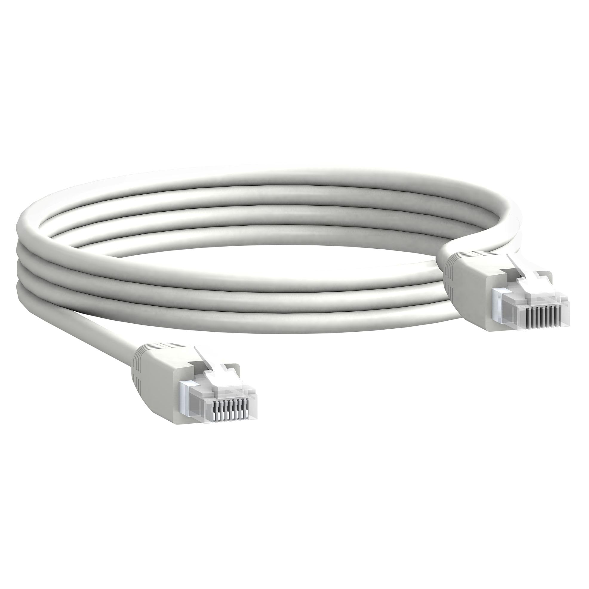 Schneider TRV00810 Network Cable, White
