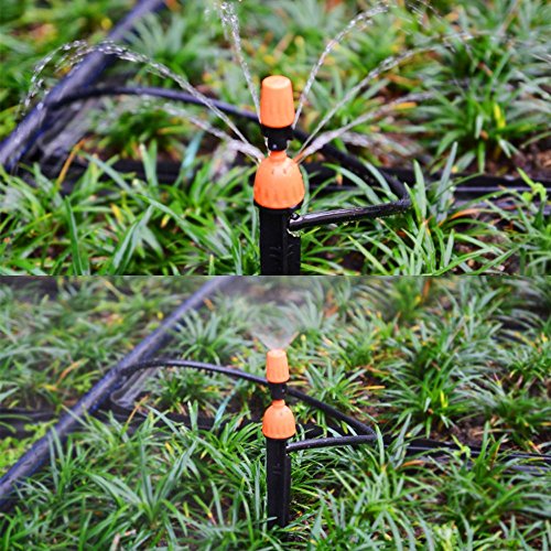 Boruit DIY 25m Auto Drip Irrigation Kit with Timer,Plant Garden