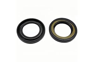 SupremeMarine 82233M 2 Pcs Oil Seal for Yamaha 25-60 HP Outboard Motors Replace 93101-22067-00 93101-22M00-00 Sierra 18-0296