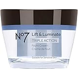 No. 7 Lift and Luminate Triple Action Night Cream - 1.69oz