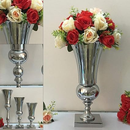 Centerpieces Table Decor Large 50cm Metal Vase Urn Wedding Table