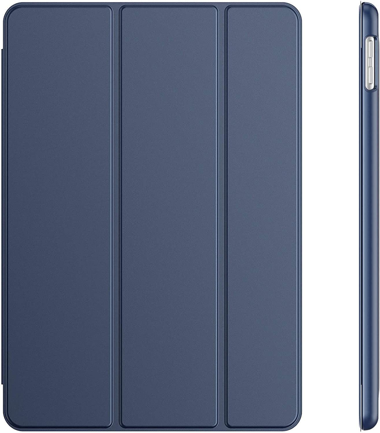 Smart Magnet Case For iPad 9th Generation 2021, 8th Gen 2020 & 7th Gen 2019, Auto Sleep/Wake, Ultra Slim Lightweight Cover for iPad 10.2 inch (Navy Blue)