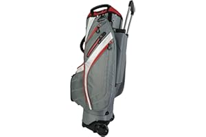 LAISUNTIM Golf Cart Bag, Premium Cart Bag with Bottom Pulley for Push Bag Classy Design