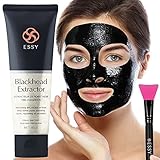 Black Mask Charcoal peel off mask- Blackhead Remover Purifying Deep Cleansing Facial Black Mask, Deep Pore Cleanse for Acne, Oil Control