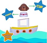 Hey Duggee Lightshow River Boat Underwater Bath Toy Red Squirrel Club view 5