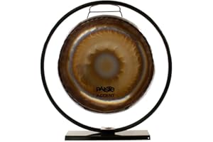 UNLIMITED Paiste Accent Gongs on Stands - Includes Gong, Stand, and Mallet/Lively Sound