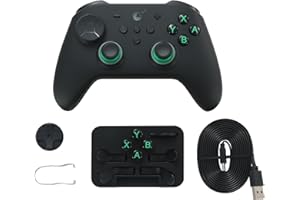 GuliKit TT Pro Wireless Controller for PC, Android, iOS, Switch 1/2, 720° Adjustable TMR Joystick, with 950mAh Long-Lasting B