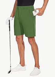 JWM Mens 7" Stretch Golf Shorts - Lightweight