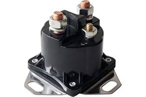 Annolai SW1951C New Solenoid SW1951 Starter Solenoid 12V for Ford F150 F250 F350 F450 F550 E150 E250 E350 Escort Bronco Mustang Ranger Motrocraft SW-1951-C SS4 Starter Solenoid Replace SW1951A SW1951B