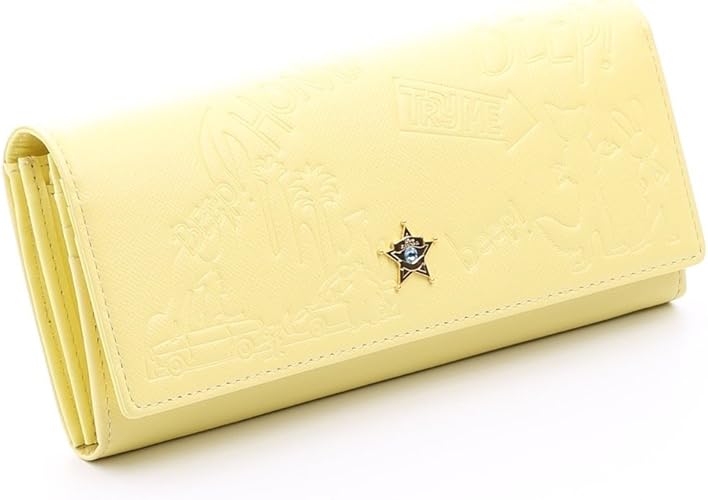 Amazon Samantha Thavasa Petit Choice サマンサタバサ プチチョイス ディズニー ズートピア２つ折り かぶせ 長 財布 Disney レディース サイフ サマンサ 二つ折り イエロー 財布
