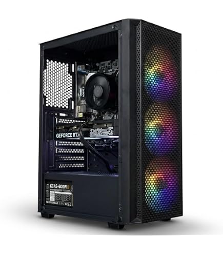 PC GAMER RYZEN 7 5700X, B550M, WI-FI, 32GB RAM, NVME 1TB, NVIDIA