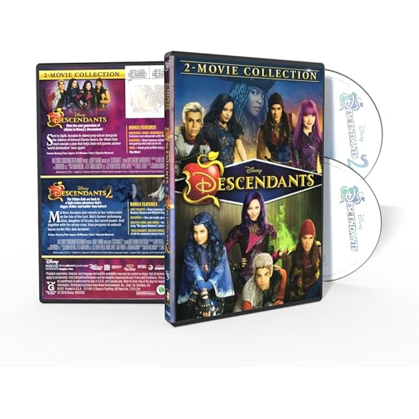 Amazon.com: The Descendants Complete DVD Movie Series: 1, 2, & 3 +