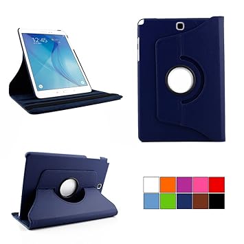 COOVY® Cover für Samsung Galaxy Tab A 9.7 SM-T550 SM-T551 SM-T555 Rotation 360° SMART HÜLLE Tasche ETUI CASE Schutz STÄNDER |