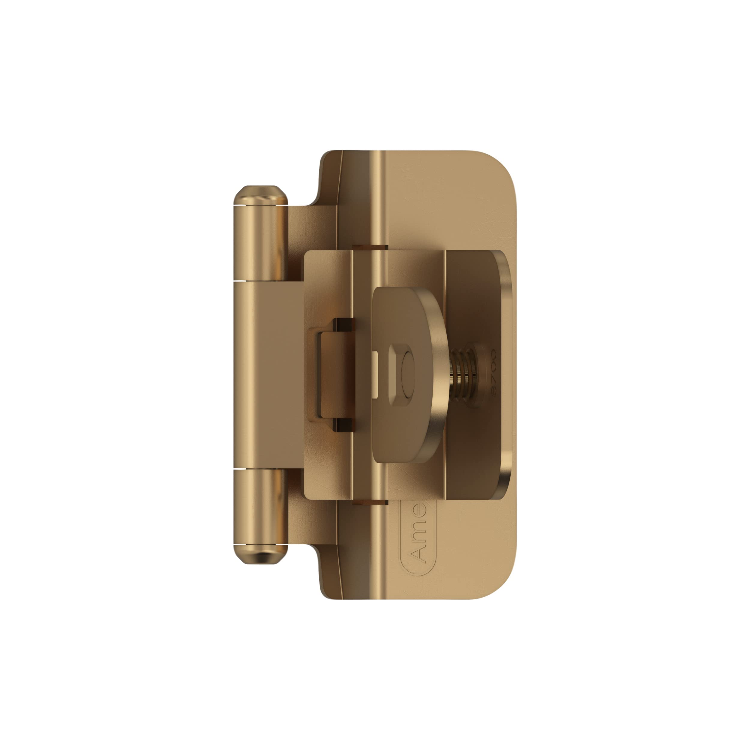 Photo 1 of Amerock BPR8700CZ | Cabinet Hinge | 3/8 in (10 mm) Inset Double Demountable | Champagne Bronze | Kitchen Cabinet Door Hinge | 1 Pair/2 Pack | Functional Hardware