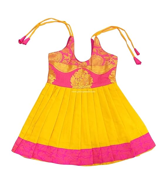 pattu pavadai for newborn babies