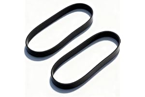 DZBQ 9.25" Non Vented Rotor Silencer Band Fits for Large Non-Vented Rotors, Replacement Part for AMMCO 6922 and GOODSON Rubber Brake Lathe Silencer Band, 2 Pack