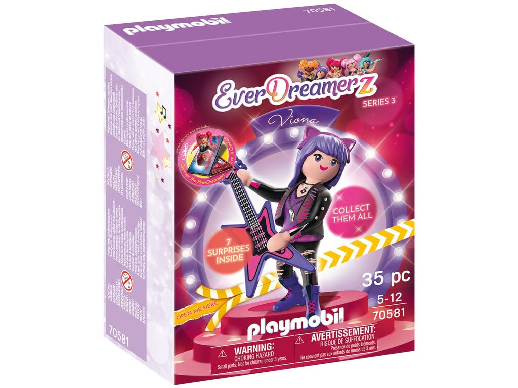 Playmobil 70581 EverDreamerz Viona - Music World, Fun Imaginative Role-Play, PlaySets Suitable for Children Ages 4+