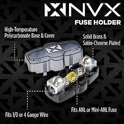 NVX True 8 Gauge AWG 100% OFC Complete Amplifier