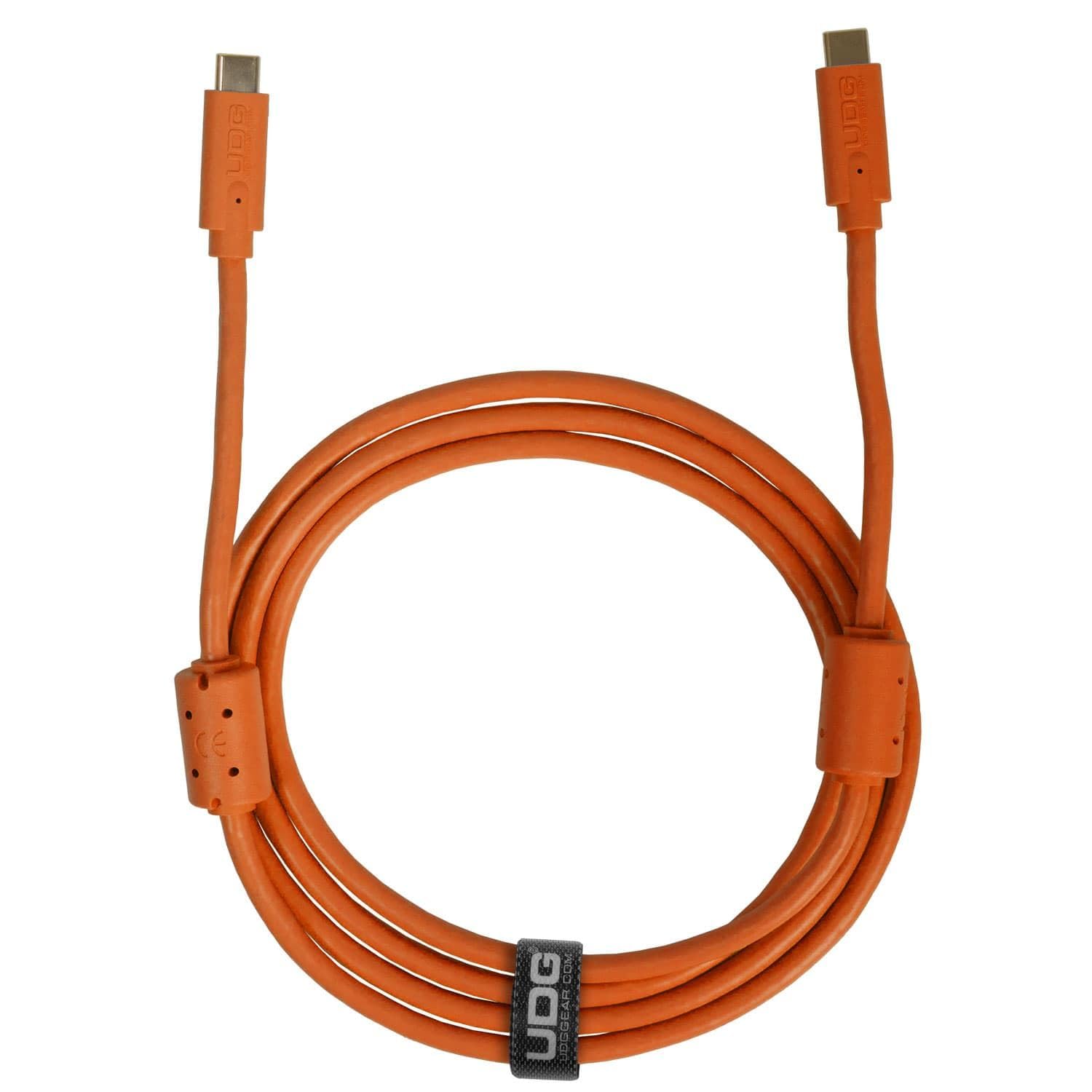 UDG Ultimate Audio Cable USB 3.2 C-C Orange Straight 1,5m
