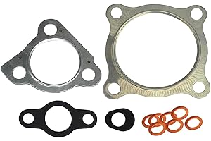 HATURBO K04-01 K04 K03 Turbo Stainless Steel Gasket Fit for 1.8T Audi TT 1999-2002 Volkswagen Beetle Golf Jetta Compatible 06A145713B 06A145713M 06A145713F 06A145704S 06A145713D 1.8L 06A145704T Turbocharger