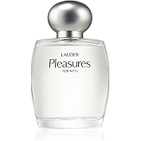 Estée Lauder Pleasures for Men Cologne Spray with Notes of Sandalwood, Citrus & Nectarine, 100 ml
