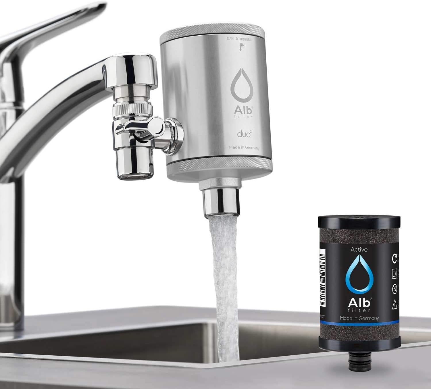 Amazon.de Alb Filter® Duo Active Trinkwasserfilter Armatur Anschluss