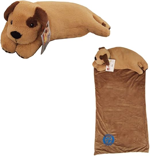 Amazon Com Snuggle Buds 3 In 1 Sleeping Bag Pillow Plush