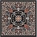 ORANGE Paisley Skull Bandana measures 21"x21" HighQuality BIKER Doo Rag BAN-0132