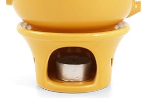 AMSTERDAM Metropolitan Tea Yellow Ceramic Teapot Warmer