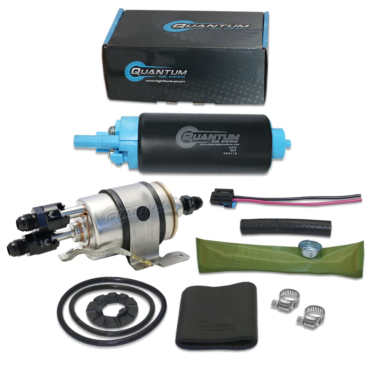 Photo 1 of "Quantum TBI to LSX Swap Direct Fit Fuel Pump 58PSI (LM7 LR4 LQ4 LQ9 L33) w/Fuel Pressure Regulator/Filter + Fittings, Replacement for GM (1982-1995), Replaces EP381"