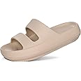 shevalues Orthopedic Slide Sandals for Women with Arch Support Pillow Soft Recovery Slip on Sandals Lightweight Summer Cloud Slippers for Plantar Fasciitis