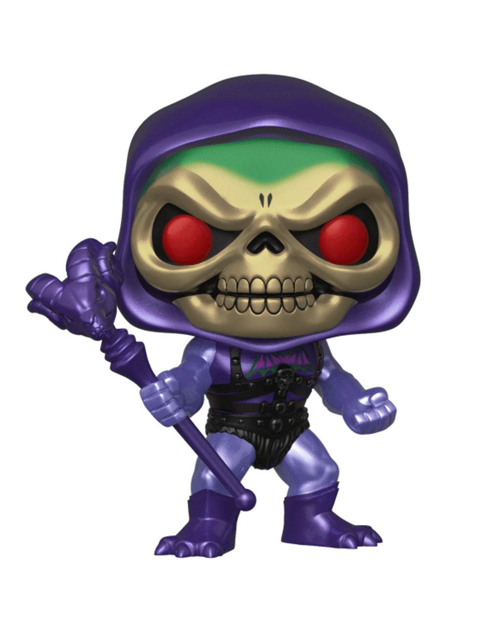 Funko Pop! Masters of the Universe 563 Skeletor Battle Armor Metallic