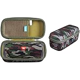 Anleo Hard Travel Case for JBL FLIP 5 / JBL FLIP 6 Waterproof Portable Bluetooth Speaker (Camouflage)