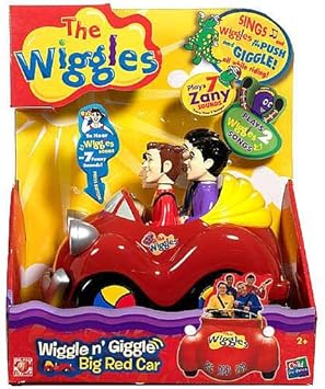 Wiggles Singing Big Red Car \u0026 4 Figures 