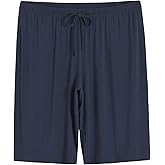 Esenchel Women's Plus Size Pajama Shorts Rayon Sleep Shorts