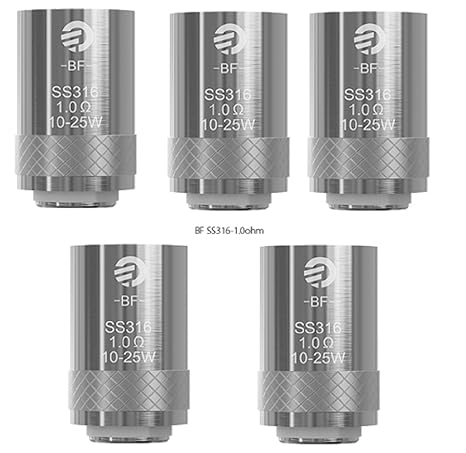 Joyetech CUBIS BF SS316 1.0 OHM 5x Joyetech Verdampferköpfe cubis 5er Pack Verdampferköpfe 100% AUTHENTIC