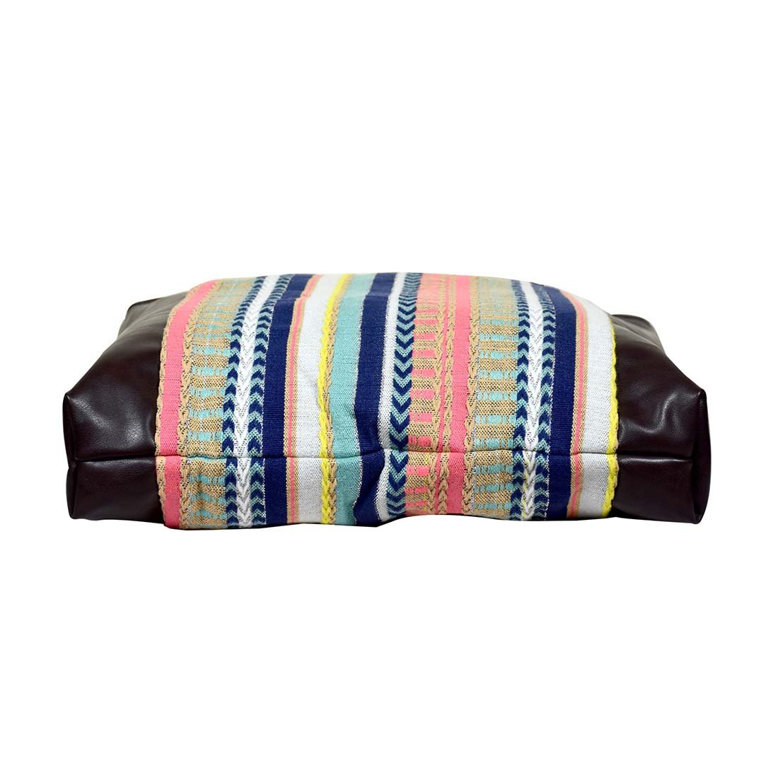 berserk quirky striped handloom tote