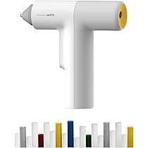 Amazon.com: HOTO Cordless Hot Glue Gun Kit – 40 Glue Sticks, 30s ...