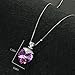 OSIANA Women's CZ Pendant Necklace Made with