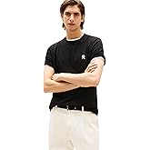 Tommy Hilfiger Mens Short Sleeve Cotton Graphic T-Shirts with Embroidered Monogram Logo