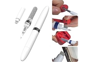 WANTHER Airpod Cleaner Kit,Cleaning Pen 4 in 1 Multi-Function Cleaner Set Tool Soft Brush for Computer/Camera/Phone Accessories for Gifts