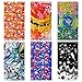 b.m.c BMC 6pk Four Seasons Patterns Multifunctional Seamless Head Bandana Scarf Wrap