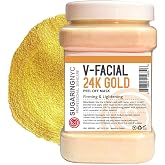 Vajacial Jelly Mask Peel-Off Bikini, Underarms Area Peel Mask - Luxury 24K Gold - Professional Size 23oz by Sugaring NYC