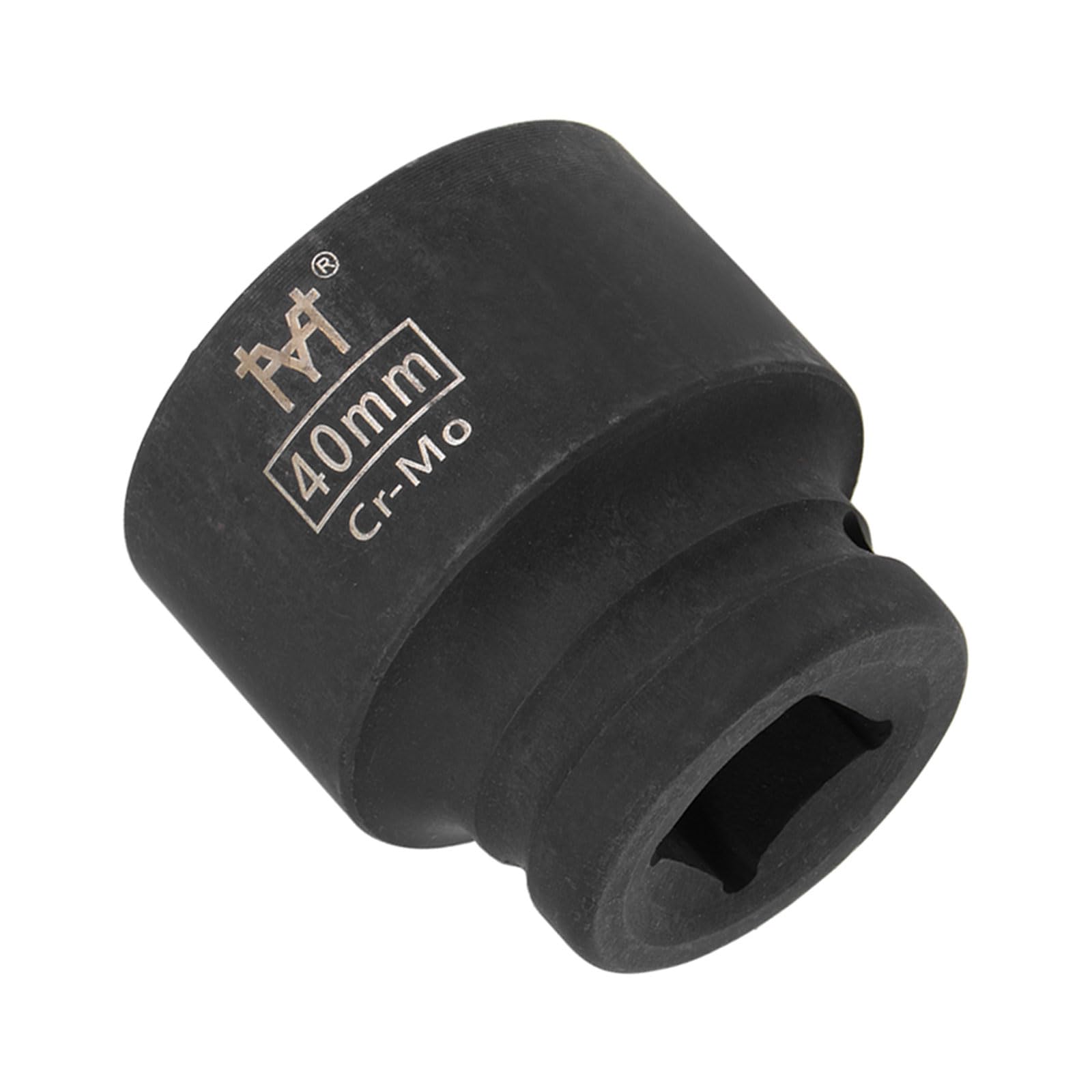 CoCud Shallow Impact Socket, 3/4" Drive 40mm Socket, Cr-Mo Steel Hex Wrench Socket - (Applications: for Home Maintenance)