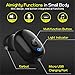 Waterproof IPX7 Wireless Earbud, V4.2 Mini Bluetooth Earbud, Car Bluetooth Headset Invisible Headphone with Mic, 6-Hr Playing Time Cell Phone Bluetooth Earpiece for iPhone Samsung Android (One Pcs)