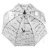 TOTES BUBBLE UMBRELLA (FLOWER, POLKA DOTS, GLOBE CITIES) (GLOBE CITIES)