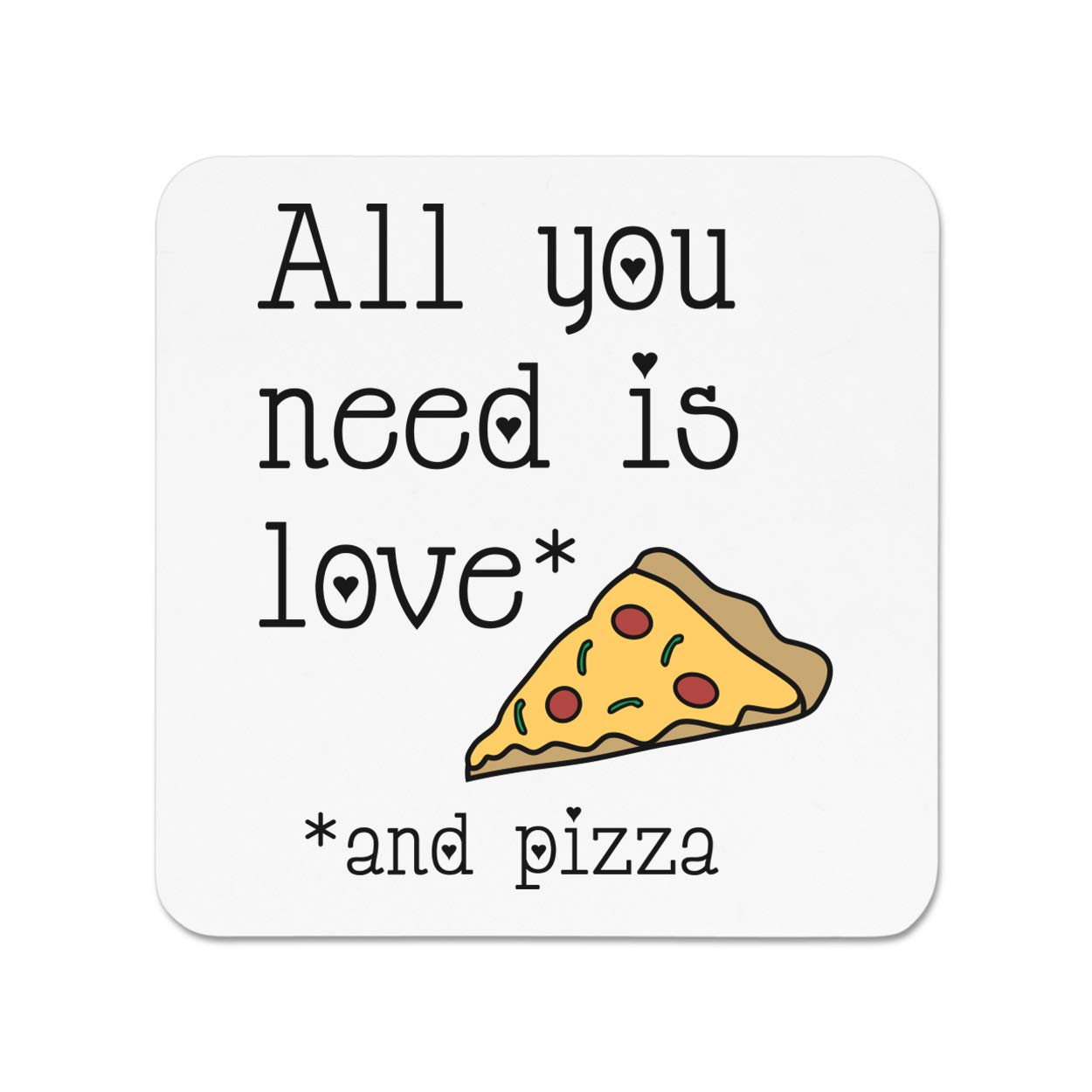 Gift Base All You Need Tiene Love And Pizza Imán de Nevera: Amazon ...