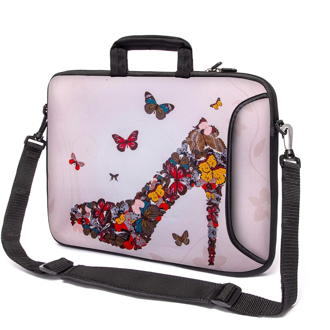 Funky Planet 15โ-15.6" inch Shoulder Laptop Sleeve Case Bag Pouch Protective Skin Cover With Handle Bag Cases (Higheel) โ image 1