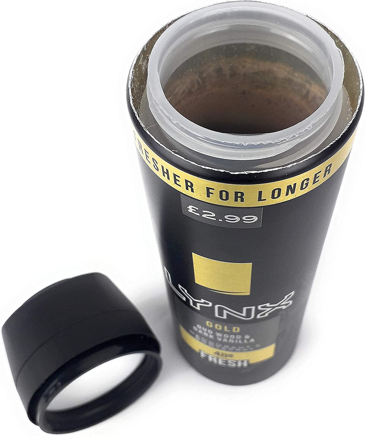 Secret Safe Diversion Drinks Cans - Unscrew Lid to Reveal Secret Compartment - Weighted Realistic Can Safe (Lynx)