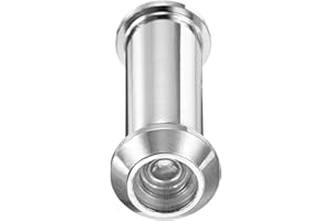 PATIKIL 1/2" Door Viewer Peephole 160-Degree Door Viewer Fits 1-3/8" to 2-3/8" Door Peep Hole for Home Office Hotel, Silver
